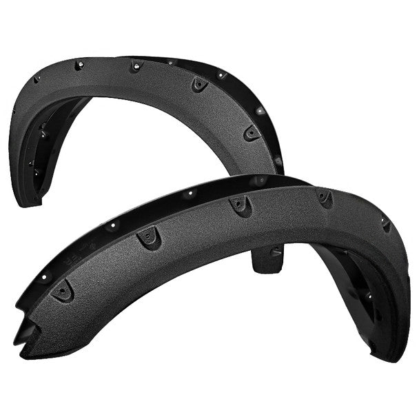 Spec-D Fender Flares Dodge RAM 1500 Fleetside (09-23) Textured Rivet Style