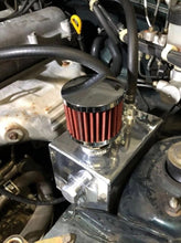 Load image into Gallery viewer, Rev9 Oil Catch Can Miata NA/NB (90-05) Aluminum Baffled Breather Tank Alternate Image
