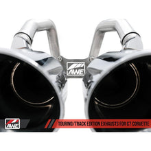 Load image into Gallery viewer, AWE Exhaust Corvette C7 (2015-2019) Axleback w/ 4.5” Quad Tips Track or Touring - Track / 4.5” Chrome Tips Alternate Image