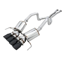 Load image into Gallery viewer, AWE Exhaust Corvette C7 (2015-2019) Axleback w/ 4.5” Quad Tips Track or Touring - Track / 4.5” Chrome Tips Alternate Image