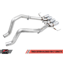 Load image into Gallery viewer, AWE Exhaust Corvette C7 (2015-2019) Axleback w/ 4.5” Quad Tips Track or Touring - Track / 4.5” Chrome Tips Alternate Image
