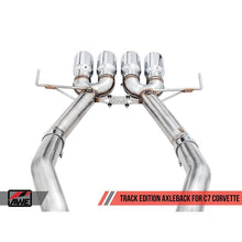 Load image into Gallery viewer, AWE Exhaust Corvette C7 (2015-2019) Axleback w/ 4.5” Quad Tips Track or Touring - Track / 4.5” Chrome Tips Alternate Image