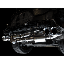 Load image into Gallery viewer, AWE Exhaust Corvette C8 Stingray &amp; E-Ray (2020-2025) Catback w/ 4.5” Quad Tips Track or Touring - Track / Chrome Silver Tips Alternate Image