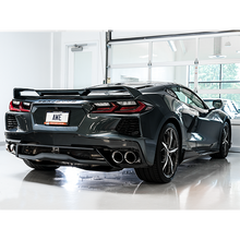 Load image into Gallery viewer, AWE Exhaust Corvette C8 Stingray &amp; E-Ray (2020-2025) Catback w/ 4.5” Quad Tips Track or Touring - Track / Chrome Silver Tips Alternate Image