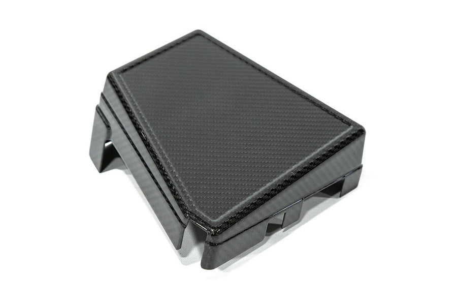 OLM Fuse Box Cover Subaru WRX (2022) [CF Style] Dry Carbon Fiber