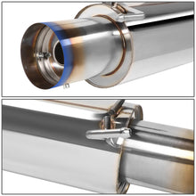 Load image into Gallery viewer, DNA Exhaust for Lexus IS300 (2001-2005) Catback w/ Single or Double Wall Rolled Muffler Tip Alternate Image