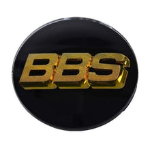 Load image into Gallery viewer, BBS Center Caps (56mm 70mm) Red / Blue / Black / Gold - 70.6mm Black/Gold (4-tab) (56.24.120) Alternate Image