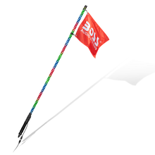 Load image into Gallery viewer, Boss Audio Systems ATV LED Whip Antenna / Chasing RGB Lights / App Control / Weatherproof (IP67) / 24", 48", 72" - 24" Alternate Image