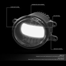 Load image into Gallery viewer, DNA LED Projector Fog Lights for Toyota Matrix (2009-2013) Factory or Bug-Eyed Style - Clear or Smoke Lens Alternate Image