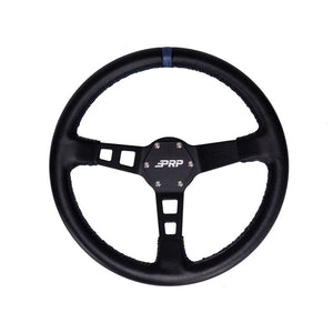 PRP Deep Dish Steering Wheel [6 Point Bolt Pattern] Leather or Suede