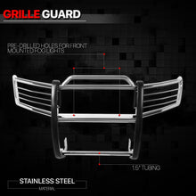 Load image into Gallery viewer, DNA Grille Guard for Toyota FJ Cruiser (2007-2014) Full Front End Bumper with Black or Chrome Finish - Black Alternate Image
