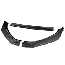 Load image into Gallery viewer, DNA Front Bumper Lip for VW Golf Mk7 / Mk7.5 (2018-2021) 3-Piece with Matte / Gloss Black / Carbon Fiber Finish - Carbon Fiber Alternate Image