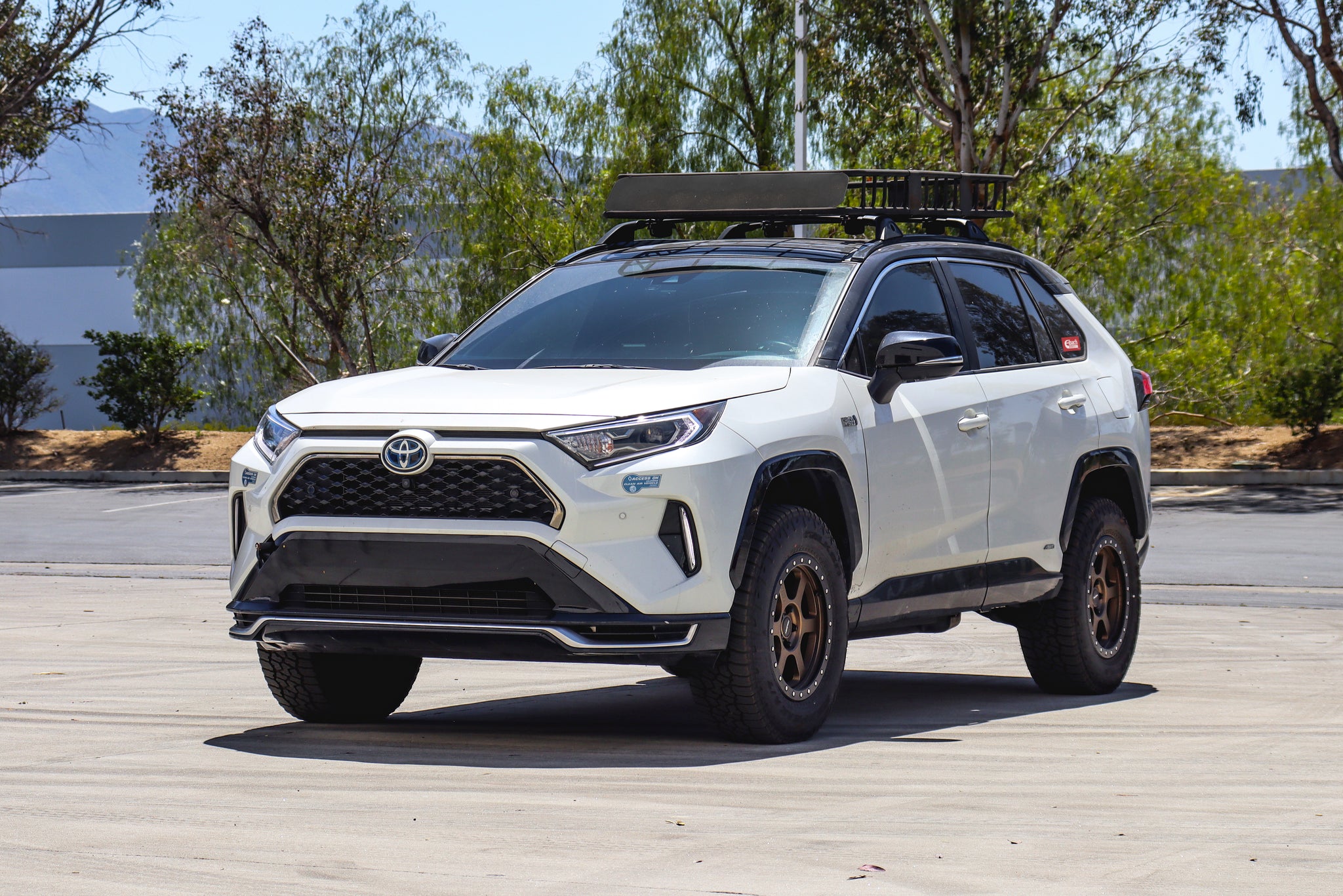 Lowered Rav4 Eibach Lift Kit Toyota RAV4 Prime (2021-2022) Pro Truck Front & Rear S