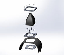 Load image into Gallery viewer, Hurst Billet Shifter Boot &amp; Bezel - Rectangular/ 115000HST - Polished Finish Alternate Image