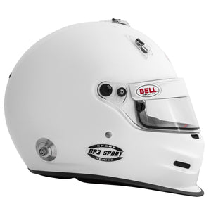 Bell Racing GP3 Sport Helmet [Snell SA2020 & FIA8859-2015] Black or White Finish