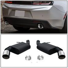 Load image into Gallery viewer, DNA Exhaust for Chevy Camaro SS 6.2L (2016-2024) Axleback with Black High-Temperature Paint Finish Alternate Image