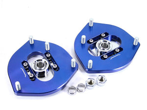 Mookeeh Camber Plates BMW F30/ F32 Extended Wide Range [Blue Front] or Super Extended [Gold Front] Adjustment Range