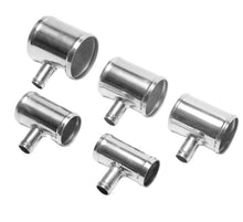 Load image into Gallery viewer, BOOST Products aluminum T-pipe adapter for intake and charge pipes with 1 or 1.25 inch branch Alternate Image