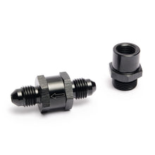 Load image into Gallery viewer, BOOST Products black inline turbo oil feed filter kit with 30, 80 and 150-micron inserts Alternate Image