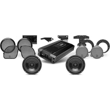 Load image into Gallery viewer, Boss Audio Systems Harley Davidson Bike Front Speakers Kit System - 4 Channel Amplifier/ 6.5 Inch Full Range 300-Watt Speakers BHD3F Alternate Image