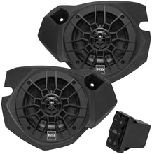 Load image into Gallery viewer, Boss Audio Systems Polaris RZR Amplified Speaker System - 6.5” Ppeakers w/ enclosure/ Gauge Style Receiver / 4-Channel Amplifier BPRZR2S Alternate Image