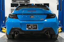Load image into Gallery viewer, OLM LED Taillights for Subaru BRZ / Toyota GR86 (2022-2026) Scythe Style - White Bar with Black Base &amp; Smoke Lens OLME.49003.3 Alternate Image