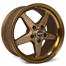 Load image into Gallery viewer, Race Star Wheels Drag Star Bracket Racer (15x10, 5x4.50, +44 mm Offset) Bronze / Gloss Black / Polish - Bronze Alternate Image