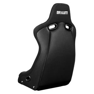 BRAUM Venom-R Fixed Back Bucket Seat [Carbon Fiber] Black or Red Cloth