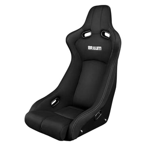 BRAUM Venom-R Fixed Back Bucket Seat [Carbon Fiber] Black or Red Cloth