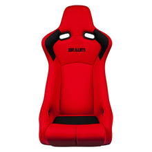 Load image into Gallery viewer, BRAUM Venom-R Fixed Back Bucket Seat [Carbon Fiber] Black or Red Cloth Alternate Image