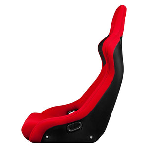 BRAUM Venom-R Fixed Back Bucket Seat [Carbon Fiber] Black or Red Cloth