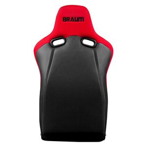 BRAUM Venom-R Fixed Back Bucket Seat [Carbon Fiber] Black or Red Cloth