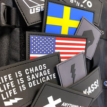 Load image into Gallery viewer, USWE Buddy 40K Athlete Gear Pack Black/Red Backpack Alternate Image