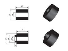 Load image into Gallery viewer, Whiteline Sway Bar Mount Bushing Kit Ford Fairmont Sedan (1988-1994) Front - W21014 Alternate Image