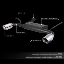 Load image into Gallery viewer, DNA Exhaust for Jeep Wrangler 3.6L (2012-2018) Axleback with Double Rolled Wall Tips CBE-UR-008 Alternate Image