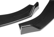 Load image into Gallery viewer, DNA Front Bumper Lip for VW Golf GTI / R / R-Line MK7 (2014-2020) 3-Piece with Matte / Gloss Black / Carbon Fiber Finish - Matte Black Alternate Image