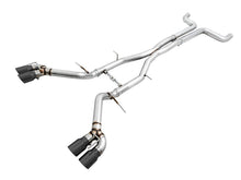 Load image into Gallery viewer, AWE Exhaust Chevy Camaro SS / LT1 / ZL1 6.2L (16-23) Track or Touring Catback w/ 4.5" Tips - Track / Non Resonated / Diamond Black Tips Alternate Image