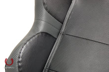 Load image into Gallery viewer, Cipher Auto Full Carbon Fiber PU Seats (Black and Gray - Sold as a Pair - Reclining) CPA1011CFBKGY Alternate Image