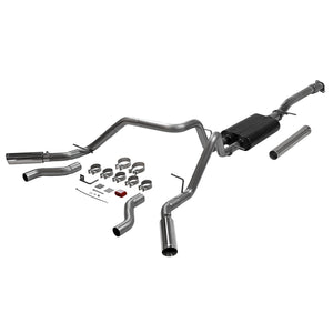 Flowmaster Exhaust Chevy Silverado / GMC Sierra 2.7L (19-24) 2.50" Catback - American Thunder 818113