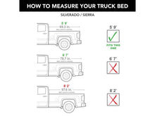 Load image into Gallery viewer, BAK Revolver X4s Tonneau Cover Chevy Silverado/GMC Sierra 5.9ft Bed (04-13) Truck Bed Hard Roll-Up Cover Alternate Image