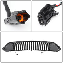 Load image into Gallery viewer, DNA Bumper Grille for Ford Mustang S550 (2015-2020) Front Lower with LED DRL - Honeycomb Mesh or Vertical Fence Style Alternate Image