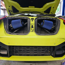 Load image into Gallery viewer, MAD Dual Front Mount Air Intakes BMW X3M X4M F97 F98 (2019-2025) Silicone - Includes High Flow Filters MAD-104 Alternate Image