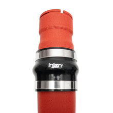 Load image into Gallery viewer, Injen SES Intercooler Pipes Ford F250/ F350/ F450/ F550 6.7L Turbo V8 (2017-2022) Polished/ Black/ Red w/ Hot Side Piping Only Alternate Image