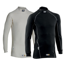 Load image into Gallery viewer, OMP FIRST Top / Pants Fireproof Underwear [FIA 8856-2018] Black or White - Tops / White / Small Alternate Image