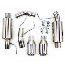 Load image into Gallery viewer, Rev9 Exhaust for Ford Mustang GT S197 4.6L V8 (05–10) Shelby GT500 S197 5.4L Supercharged V8 (07–10) 2.5" Dual FowMaxx Axle Back Sports Muffler or Straight Pipe Alternate Image