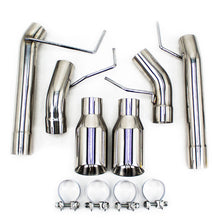 Load image into Gallery viewer, Rev9 Exhaust for Ford Mustang GT S197 4.6L V8 (05–10) Shelby GT500 S197 5.4L Supercharged V8 (07–10) 2.5" Dual FowMaxx Axle Back Sports Muffler or Straight Pipe Alternate Image