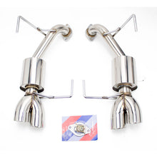 Load image into Gallery viewer, Rev9 Exhaust for Subaru WRX / WRX STI Sedan GJ (2011-2014) 3" FlowMAXX Axleback - Standard or Track Version - Standard / Stainless Steel Alternate Image