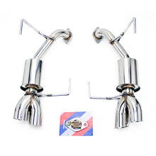 Load image into Gallery viewer, Rev9 Exhaust for Subaru WRX VA1 2.0L Turbo H4 (2015-2021) 2" FlowMAXX Axleback - Titanium / Stainless Steel Race Spec Alternate Image