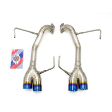 Load image into Gallery viewer, Rev9 Exhaust for Subaru WRX VA1 2.0L Turbo H4 (2015-2021) 2" FlowMAXX Axleback - Titanium / Stainless Steel Race Spec Alternate Image