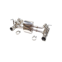 Load image into Gallery viewer, Rev9 Exhaust for Ferrari 488 GTB / Spider 3.9L Twin-Turbo V8 (2015–2020) 3" FlowMAXX Axleback Dual Tone - Sport / Race Spec / Titanium Alternate Image